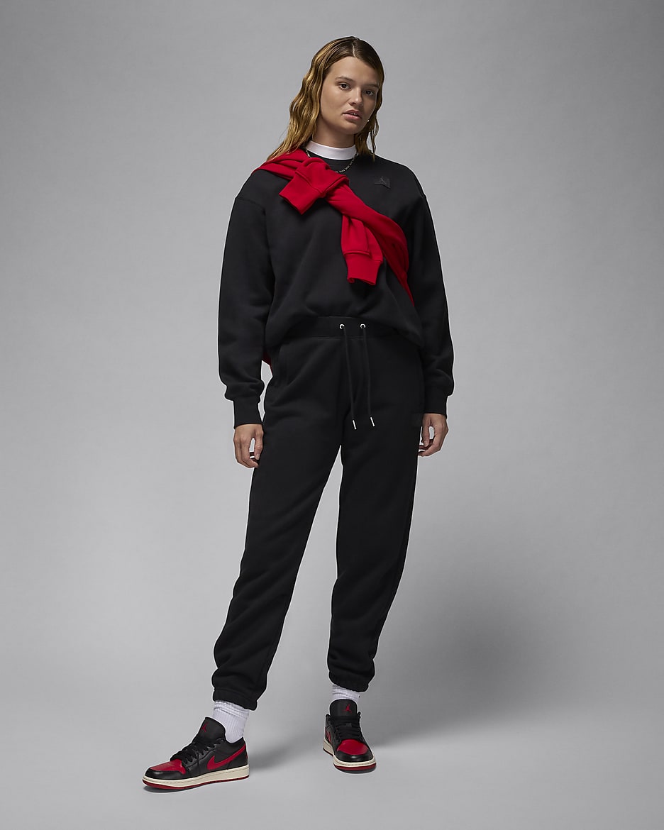 Jordan Flight Fleece Women s Crew Neck Sweatshirt